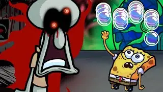 ☄️ CREEPY ŚWIAT SPONGEBOBA I SKALMARA W FRIDAY NIGHT FUNKIN! - VS TRICKY SQUIDWARD [HARD]