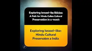Is India Ready for Israel-like Policies to Preserve Hindu Culture?
