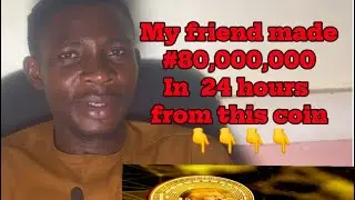 My friend made #80,000,000 from this coin@loefrancisco8 #bitcoin #trump #cryptocurrency #nigeria