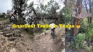 Gnarliest Trails in Texas(2024) ll Cat mountain (Austin ,Texas)