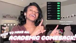 how to have an academic comeback 📝 | madi j&rsquo;nae💗