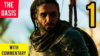 Ac Origins Gameplay Part 1 (Intro) | The Oasis | With Hindi/Urdu Commentary | Xbox X | 4K