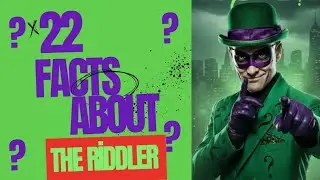 22 Facts and Secrets About the Riddler!?? #dccomics #batman  #riddle #vildark 