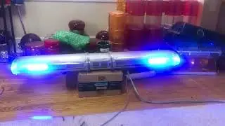Federal Signal Jetsolaris LED rear #2 Jetsonic jetstream lightbar