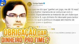 🔥😨 RODRIGO CAPELO DETONA PUBLICA&Ccedil;&Atilde;O do CRUZEIRO!