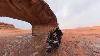 اجواء شتوية 😍 و تمشية على دباب ادفنشر  بعد الامطار 🌧️