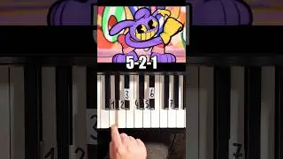 Jax Toy The Amazing Digital Circus Piano Tutorial #shorts