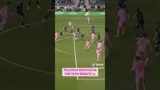 Telasco Segovia scored an absolute banger as Miami came back to earn a point vs. Philadelphia 😮&zwj;💨
