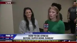 Pre-Super Bowl Stress Relief With Some Yoga- Fox29 Good Day Philadelphia