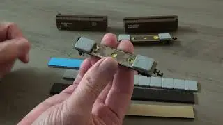 N Scale Train Cars Adding Weights