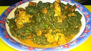 Tasty mutton & spinach curry || homemade recipe