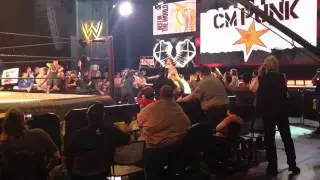 CM Punk entrance WWE NXT at Full Sail University / Winter, Park, FL 08.23.12