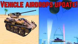 NEW Wiesel 1 MK20 + Vehicle Airdrops Update! - War Tycoon