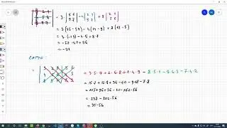 Više načina za izračunavanje determinante reda 3