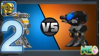 Super Mechs: Gameplay Walkthrough Part 2 -The Dry Lands Completed! (iOS, Android)
