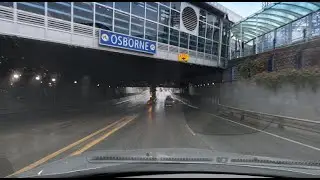 🚙🍂🍂DOWNTOWN TO ST. VITAL CENTRE WINNIPEG MANITOBA CANADA 4K
