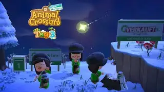 Häuserbau und Sternschnuppenschauer! | Animal Crossing New Horizons