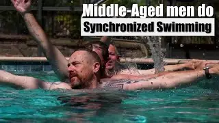 Hilarious Fail! Middle-Aged men do Synchronized Swimming
