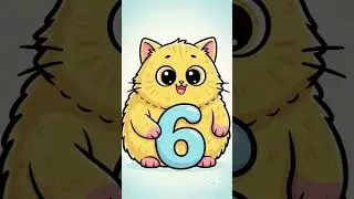 Cute Kitten Learns Numbers 1&ndash;10 🐱🔢 | Fun Learning Video  #CuteKitten #EducationalVideo #KidsSafe