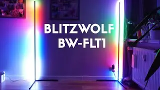 BlitzWolf BW-FLT1 smukła narożna lampa stojąca RGB 142 cm - test