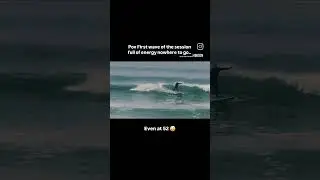 at 52 energy is key.  #surf #surfing #activelifestyle #waves #surfstrong