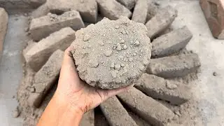 New video of chat wala texture dry floor and pool crumbling 🔥satisfying video 