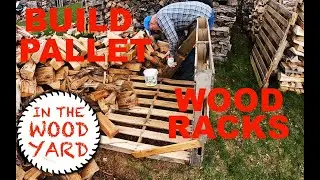 Firewood Stacking - Fast and Easy ...with Pallets?
