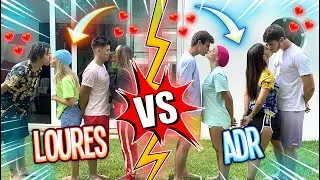 O ÚLTIMO A PARAR DE BEIJAR GANHA!!! (LOURES X ADR)