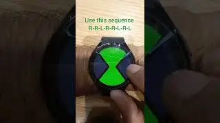 How to calibrate omnimatrix app on Samsung galaxy watch 4 #ben10 #omnitrix #ben10alienforce #samsung