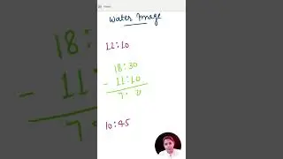 How to find water image? #maths #logicalstation #mentalarithmetic #exampreparation #mathswise #exam