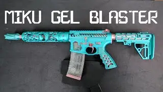CHUANGYAN MIKU Gel Blaster🥬 #review #unboxing #miku
