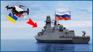 Ukrainian Drones STRIKE Russian Ship &ndash; Here's What Happened