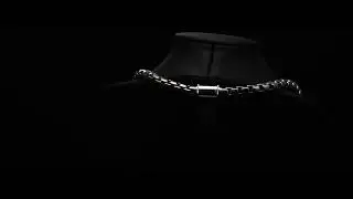 Men&rsquo;s Platinum Necklace Box Chain Width 7mm