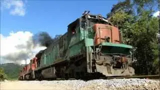 Movimento de trens em Evangelista de Souza