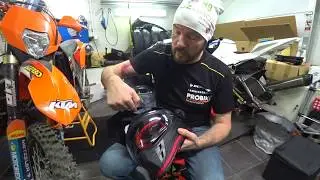 The Moto Guzzi Adventure touring helmet