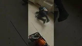 what happens when you bring a chainsaw to airsoft? FULL VIDEO BELOW #airsoft #funny #viral