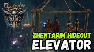 Baldur's Gate 3 Zhentarim Hideout Elevator - How do you activate the elevator to the Underdark?