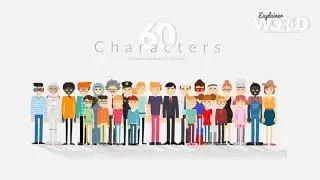 Character Animation Explainer World Video - After Effects Template
