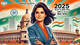 Rekha Gupta &ndash; Delhi&rsquo;s New CM (2025) | BJP&rsquo;s Victory & Future Vision Explained!