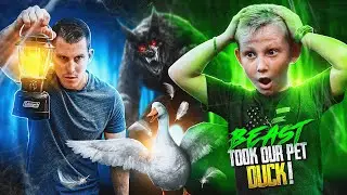 BEAST From The Woods Took Our Pet Duck!