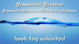 Screenshot Shortcut | Screenshot Software Without the Software | Outshade