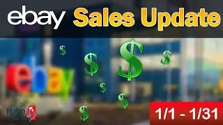 Ebay Sales Update 34, January 1-31, 2017