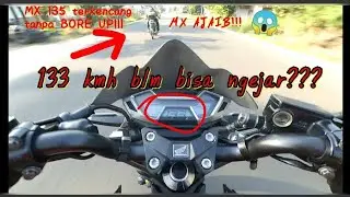 TEST TOP SPEED JUPITER MX 135 PART 2