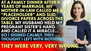 My mother-in-law gave me divorce papers after finding my pregnant sister with my husband&mdash;then I&hellip;