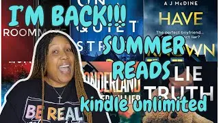 Top Thrillers I Want to Read this Summer!  Kindle Unlimited
