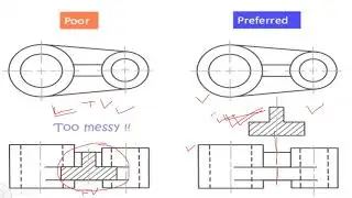 Removed Section View (Machine Drawing Subject Unit-1 Section View
