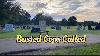 Stealth camping in cemetery famous Graves￼￼