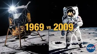Apollo 11 Moon Landing (1969) &ndash; Original vs 2009 Restored Footage#trendingvideo#apollo11 