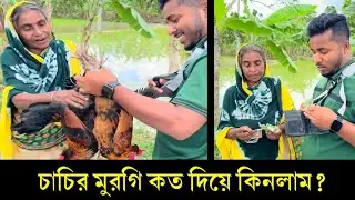 চাচির মুরগি গুলো কত দিয়ে কিনলাম? Rabby Ahmed 
