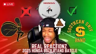 Southern University vs Alabama State - Stands | 2025 Honda BOTB REACTION
